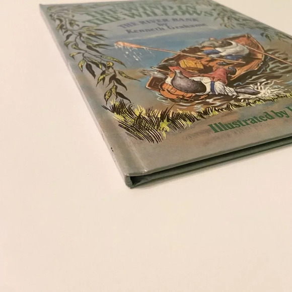 Vintage 1983 Tales From The Wind In The Willow The River Bank Kenneth Grahame - Picture 4 of 13